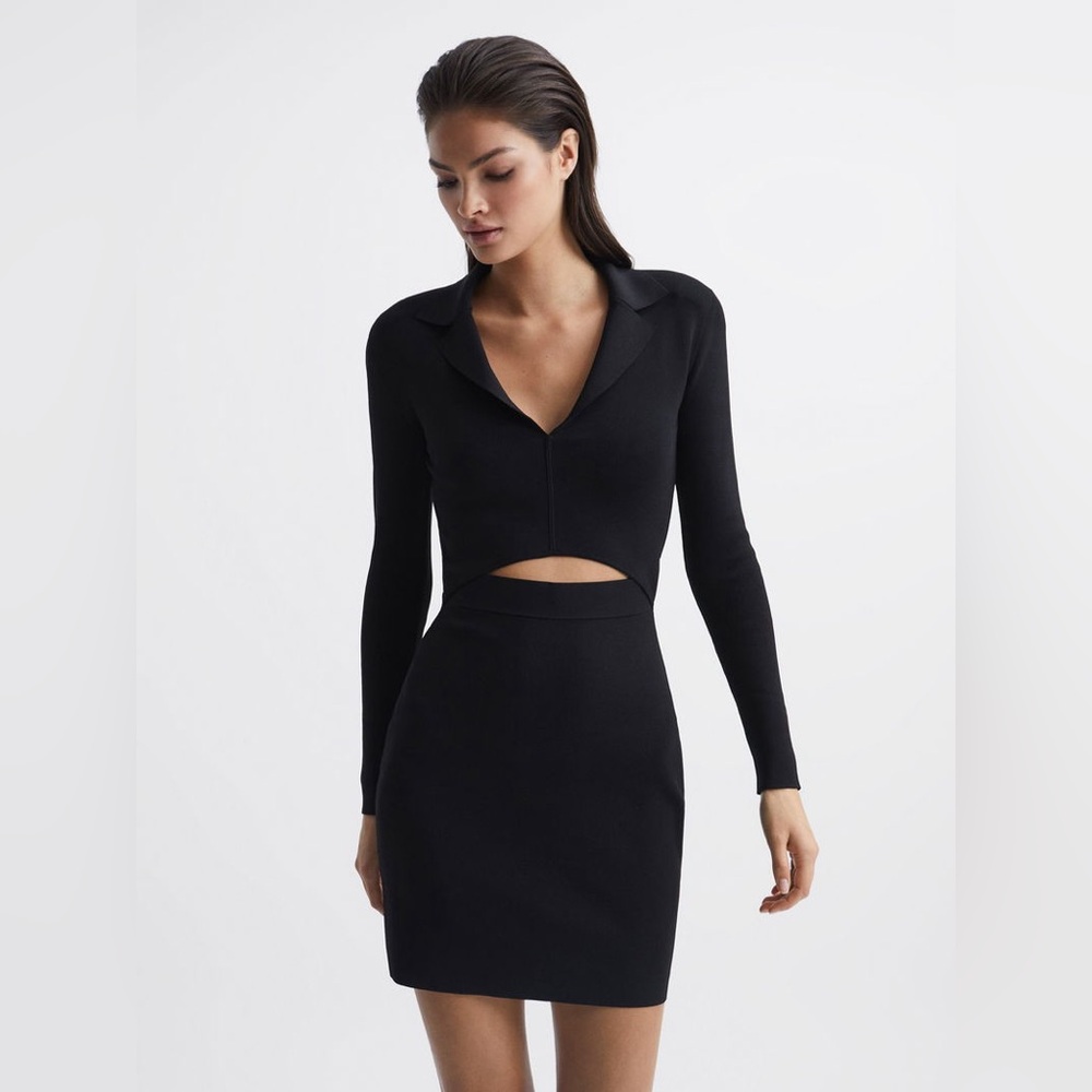 Reiss Freya Cut-Out Bodycon Dress